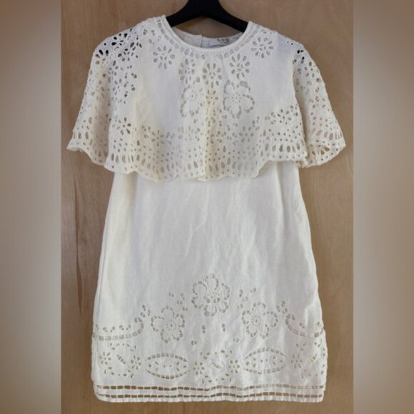 Sea New York Lula White Eyelet Mini Dress - Picture 10 of 16